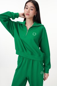 The Lovers Club Sweatshirt in Kelly Green