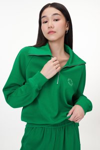 The Lovers Club Sweatshirt in Kelly Green