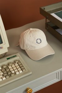 The Lovers Club Cap in Cream