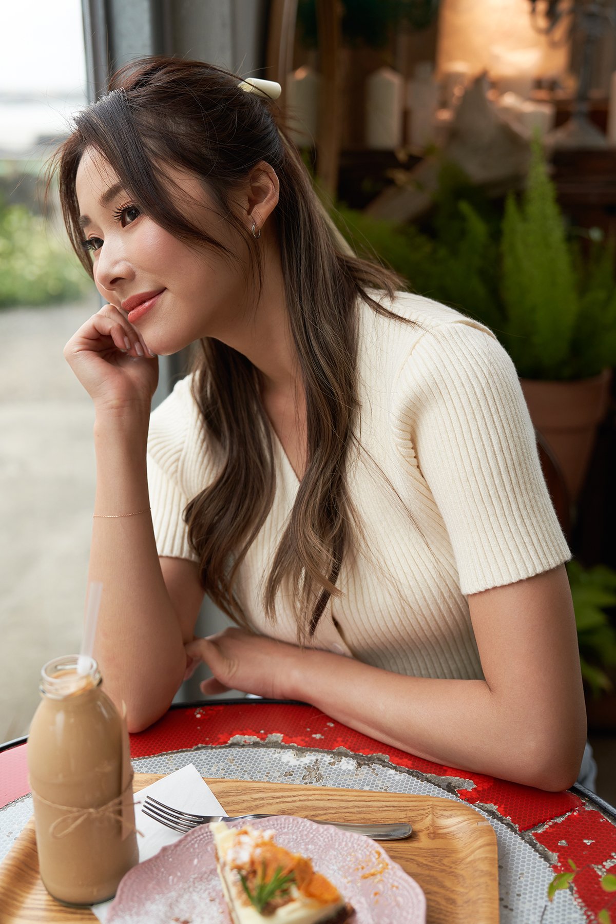 Yoona Knit Button Top