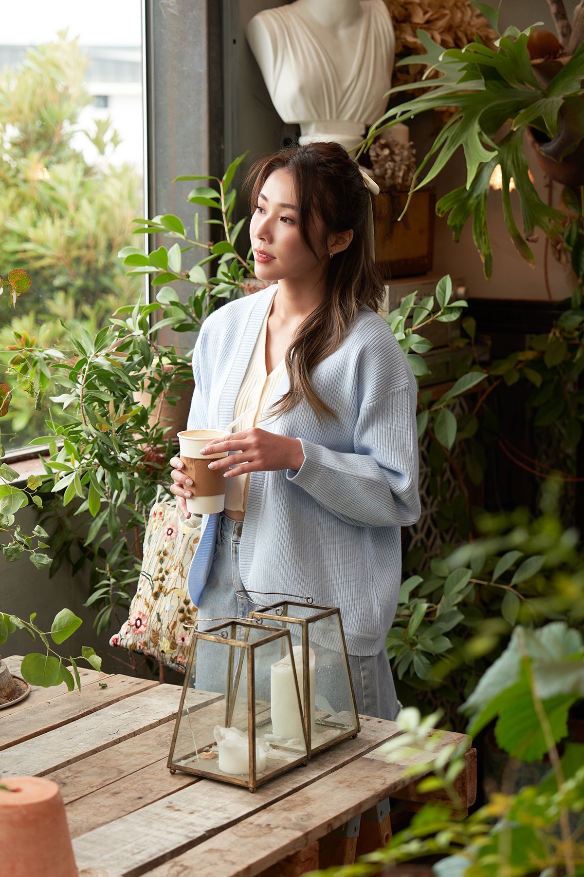 Yoona Knit Button Top