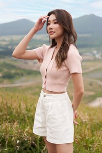 Yoona Knit Button Top