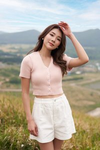 Yoona Knit Button Top