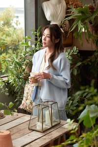 Yoona Knit Button Top
