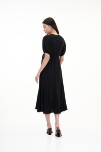 Blair Midi Dress in Black