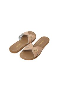 *Online Exclusive* Classic Slide Sandal in Latte