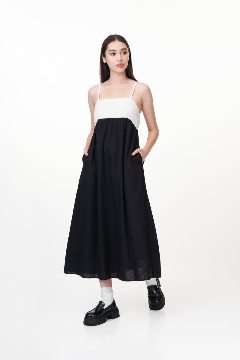 Lendi Colourblock Maxi Dress