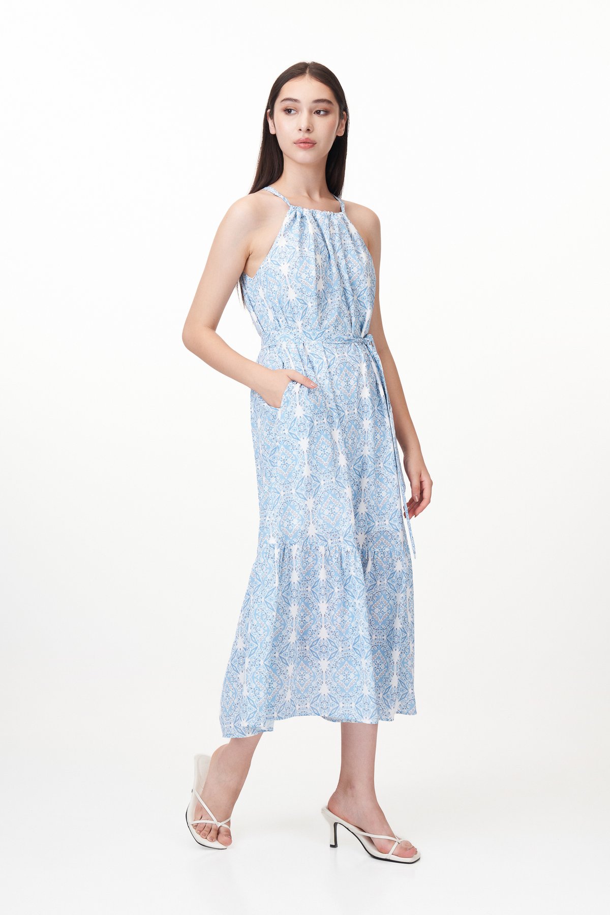 Gemma Halter Maxi Dress