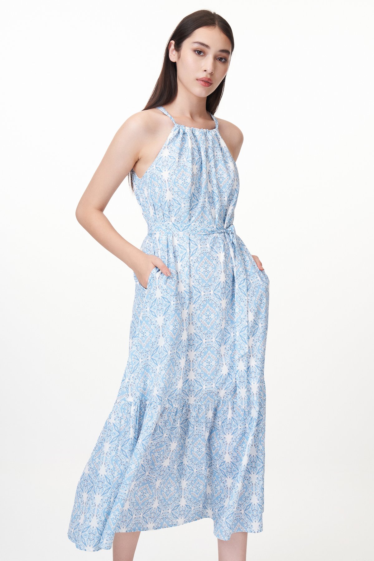 Gemma Halter Maxi Dress