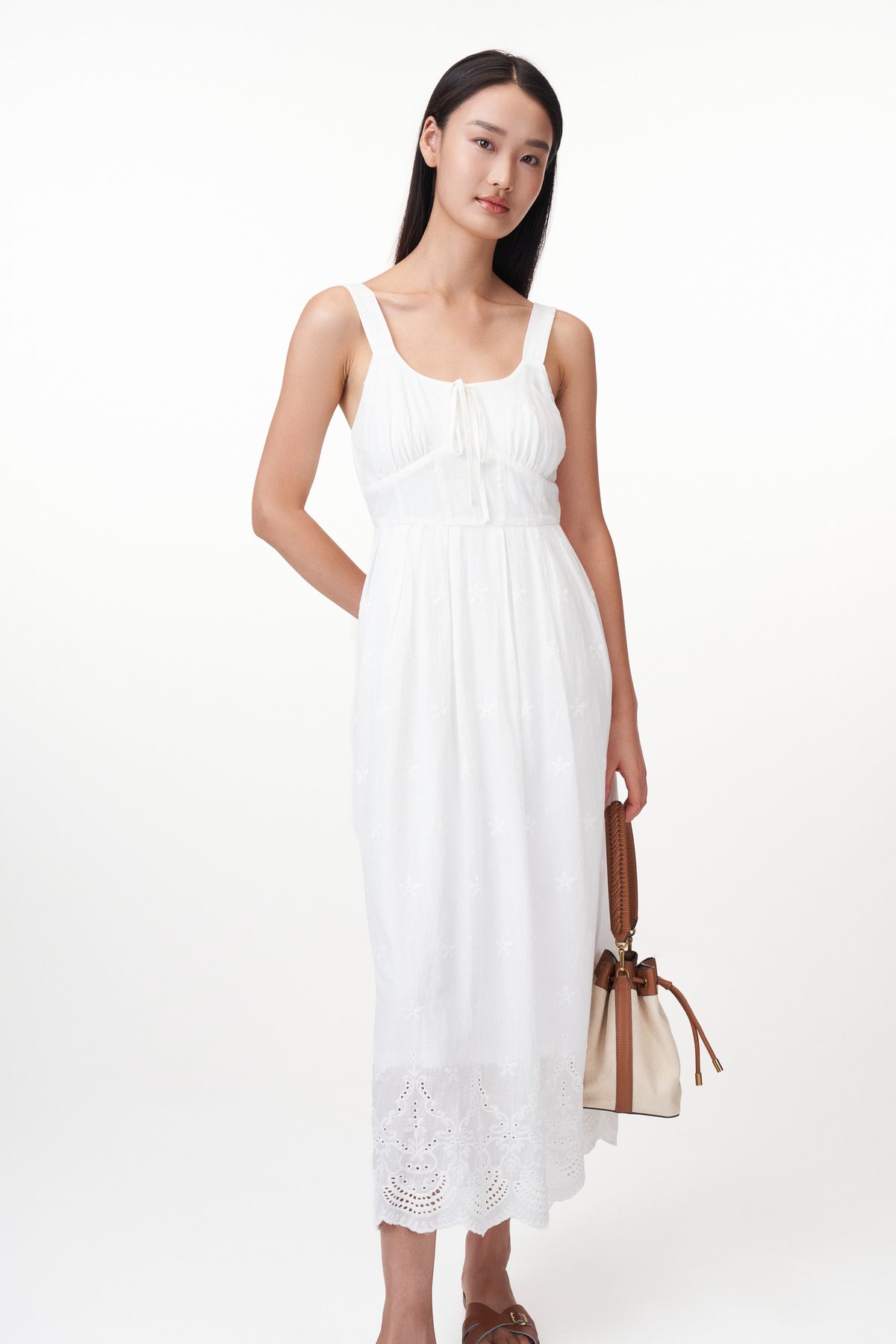 Eyelet dress definition top