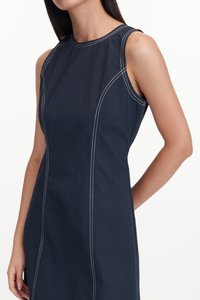 Miller Contrast Stitch Dress