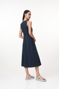 Miller Contrast Stitch Dress