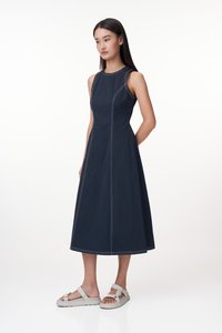 Miller Contrast Stitch Dress