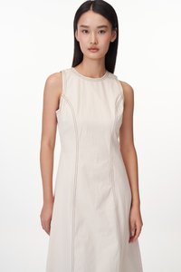 Miller Contrast Stitch Dress