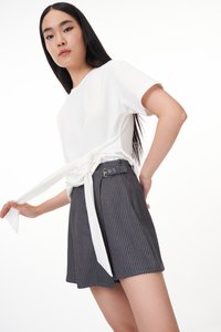 Helia Pinstripes Skorts