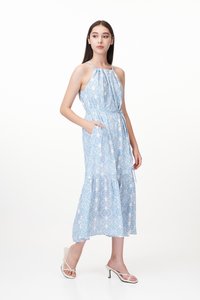Gemma Halter Maxi Dress