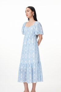 Gemma Square Neck Midaxi Dress
