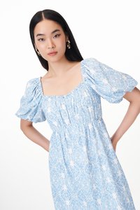 Gemma Square Neck Midaxi Dress
