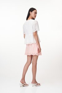 Hilda Eyelet Ribbon Blouse