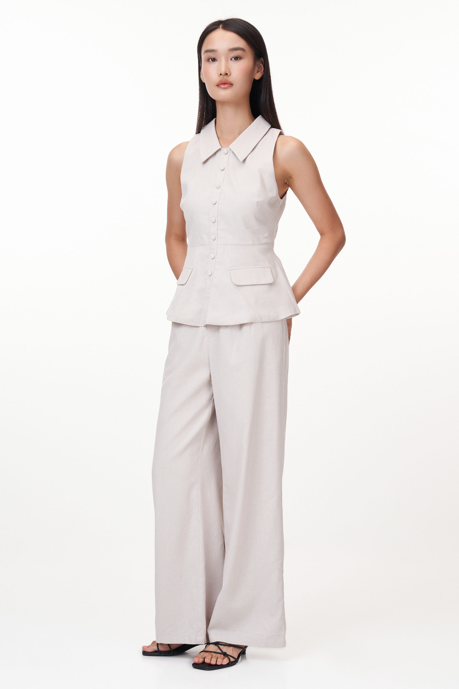 Allen allen linen pants store