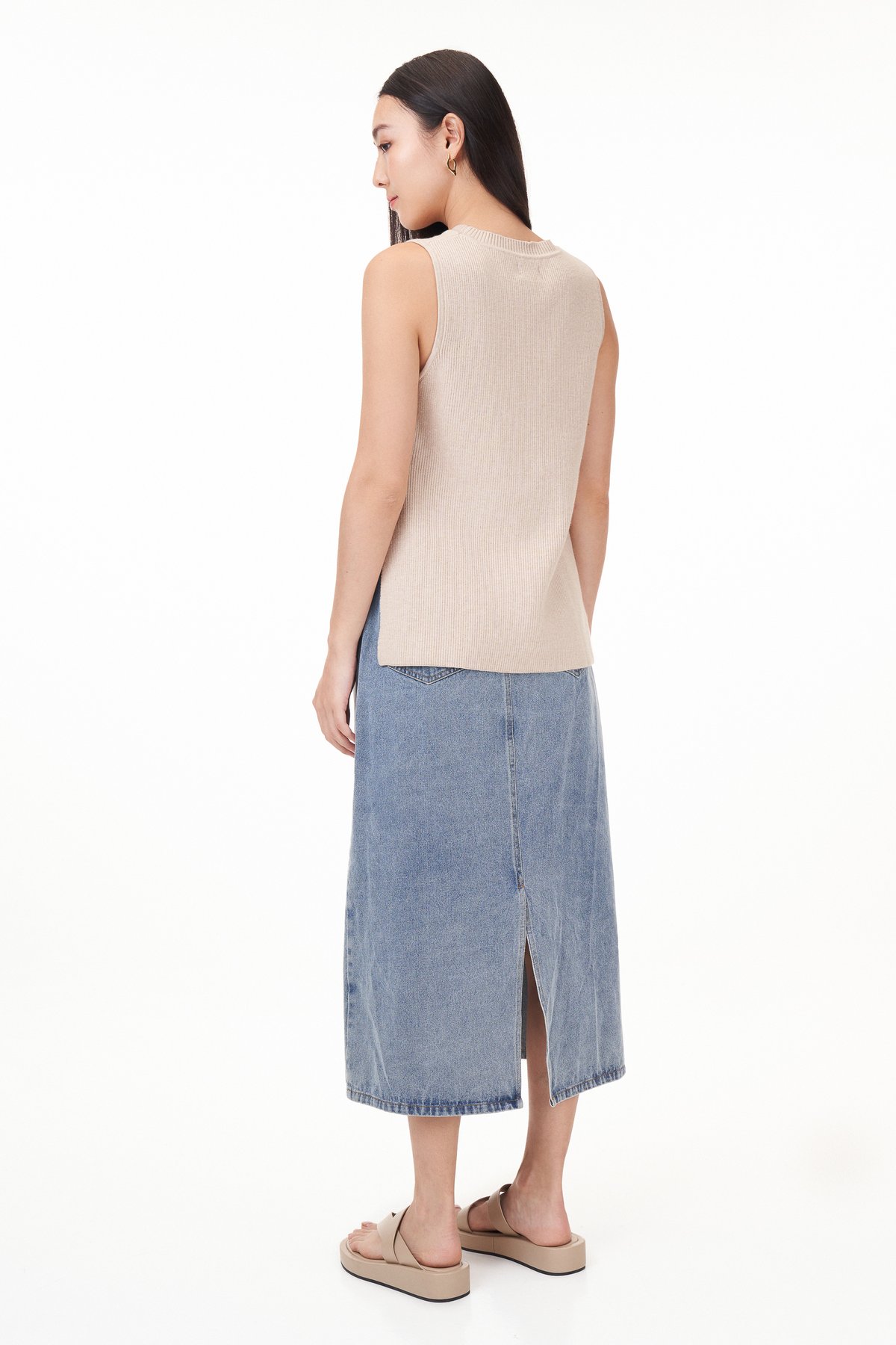 Niko Knitted Sleeveless Top | The Closet Lover Niko Knitted Sleeveless Top | The Closet Lover