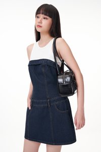 Gabine Denim Romper Dress