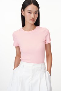 Leon Tee in Fondant Pink