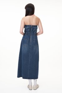 Lune Denim Tube Dress
