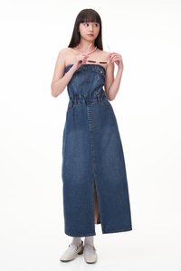 Lune Denim Tube Dress