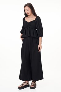 Suzy Padded Top in Black
