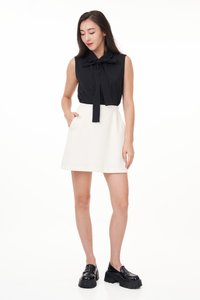 Berkley Ribbon Top in Black
