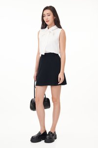 Berkley Ribbon Top in White