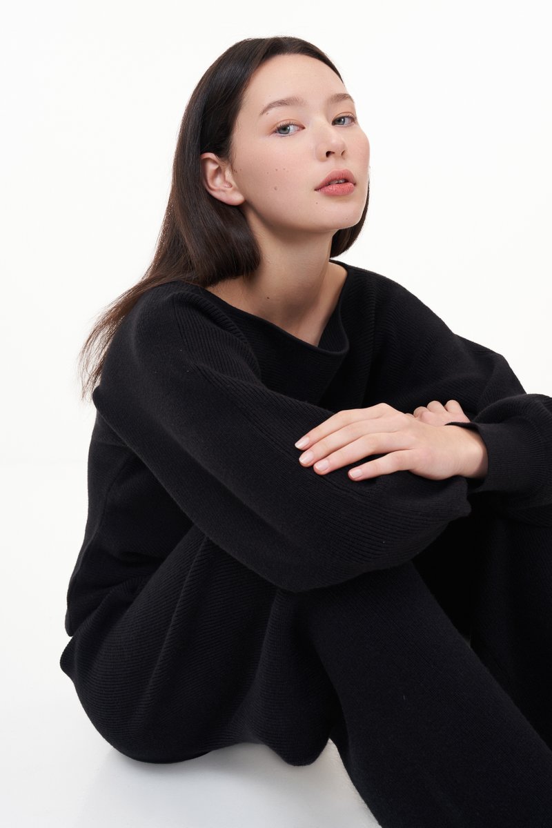 Niko Knitted Sleeve Top