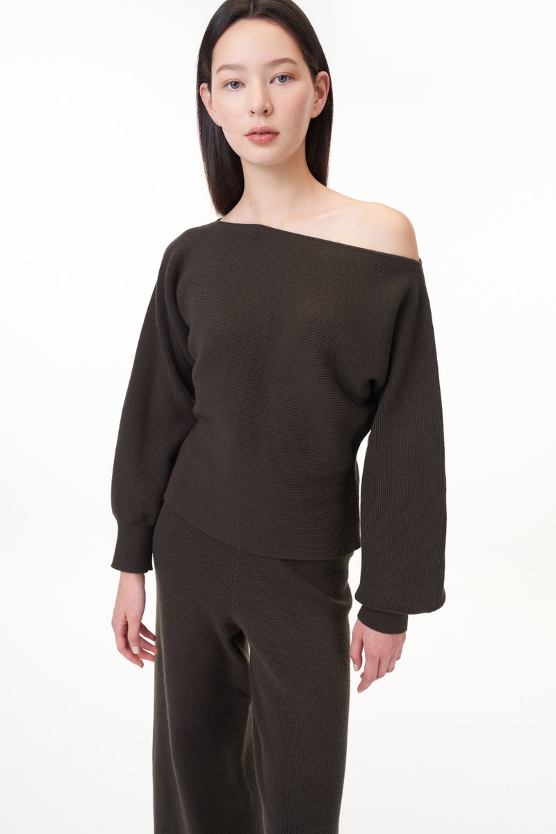 Niko Knitted Sleeve Top