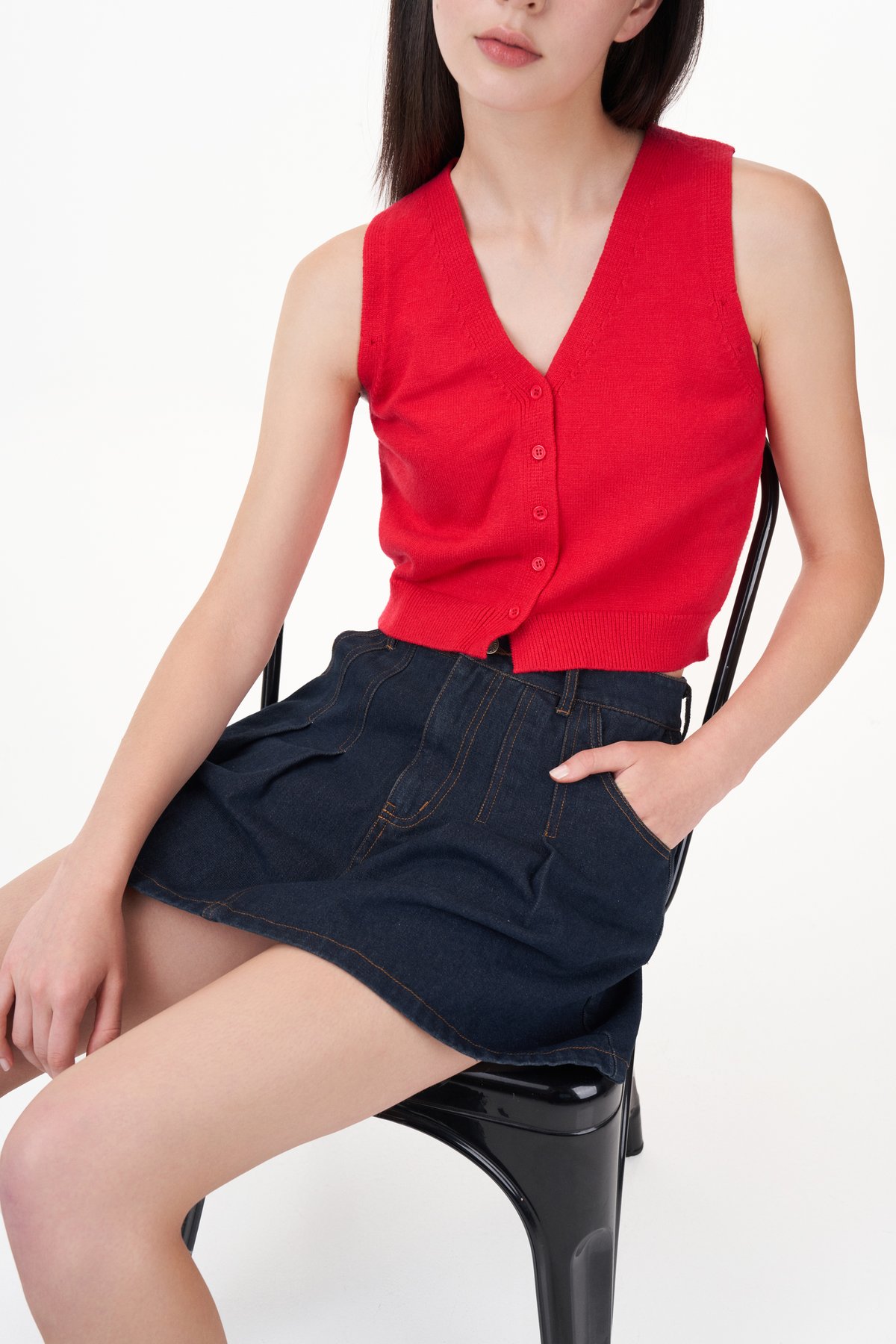 Tayla Multi-Way Knit Cardi Vest