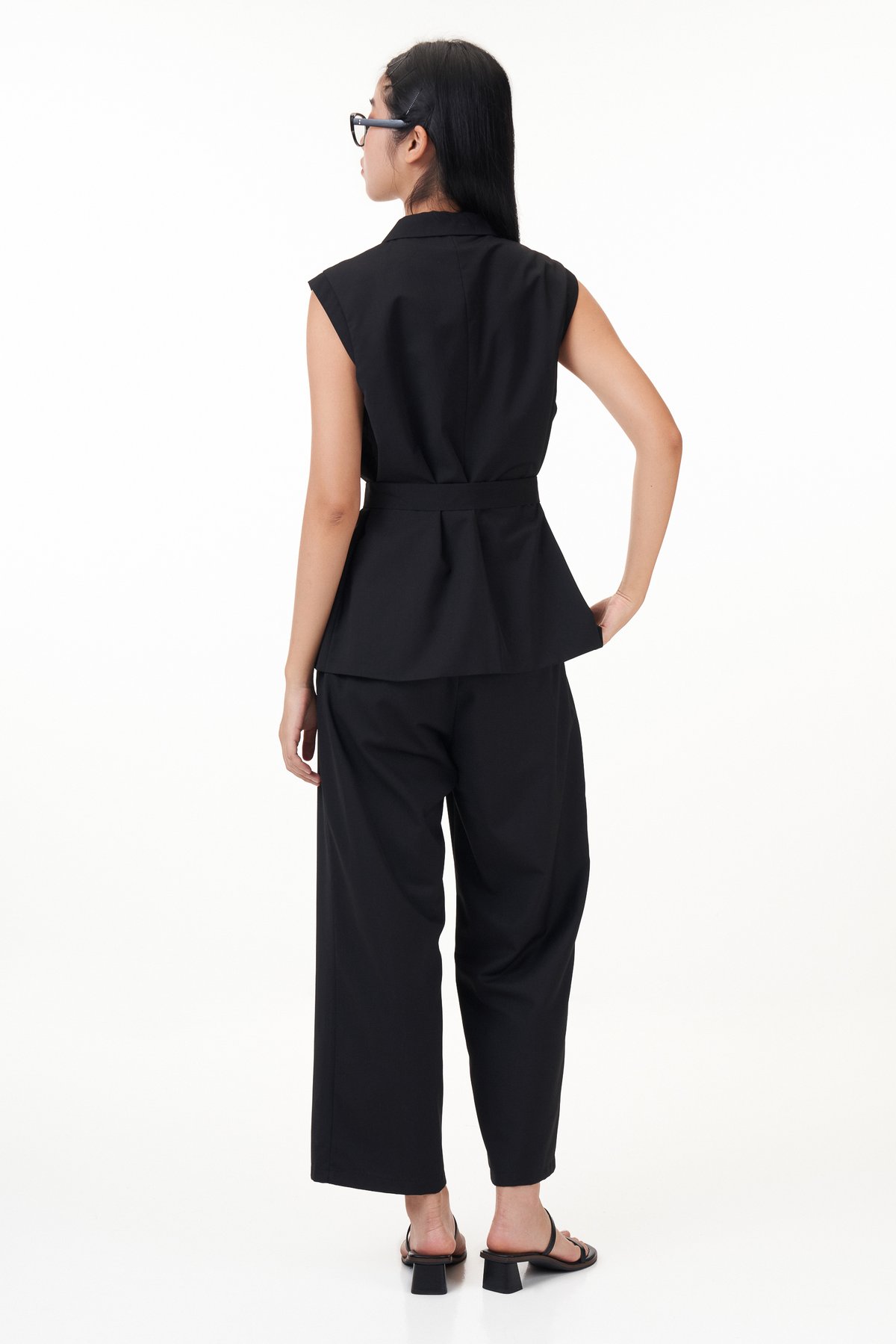 Zenda Vest in Black