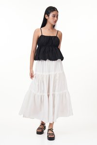 Atlyn Bubble Top in Black