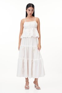 Atlyn Bubble Top in White