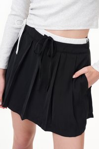 Jayden Boxer Waistband Pleated Skorts