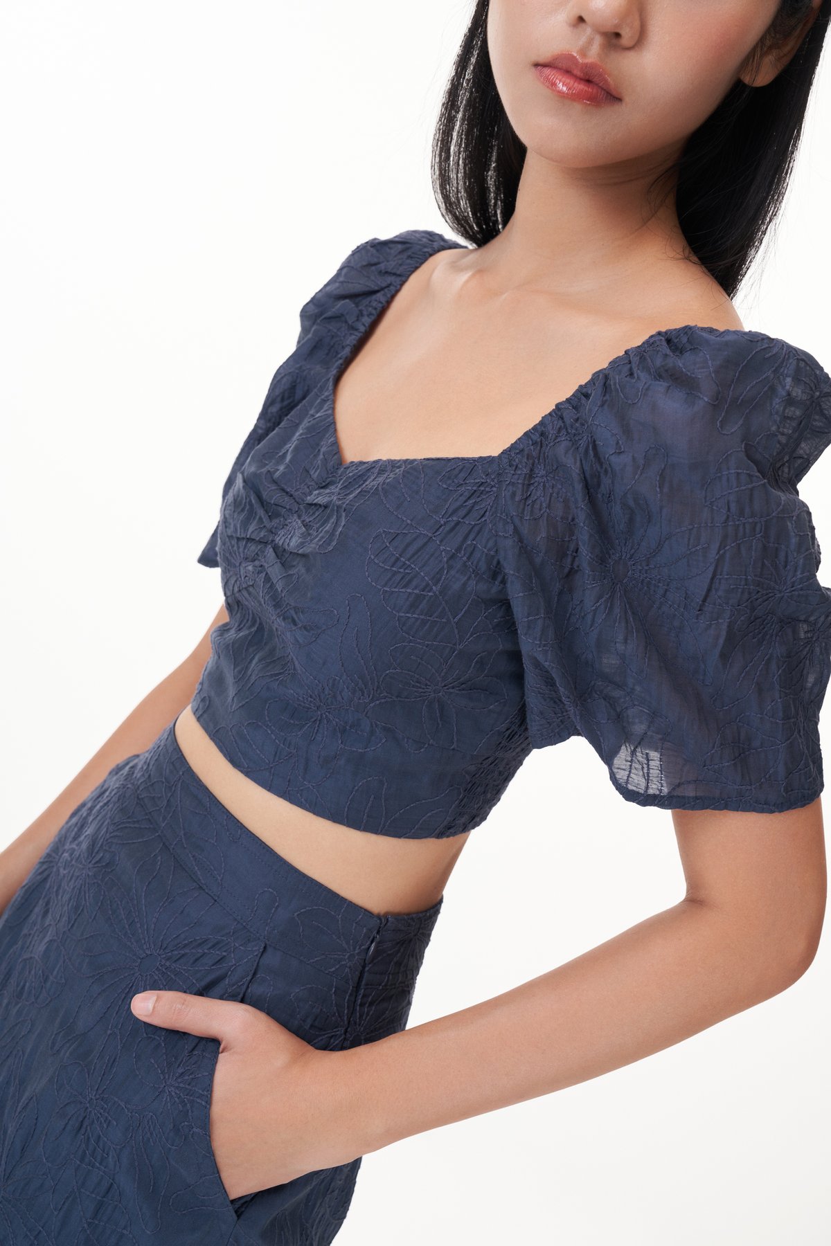 Laurel Embroidered Top