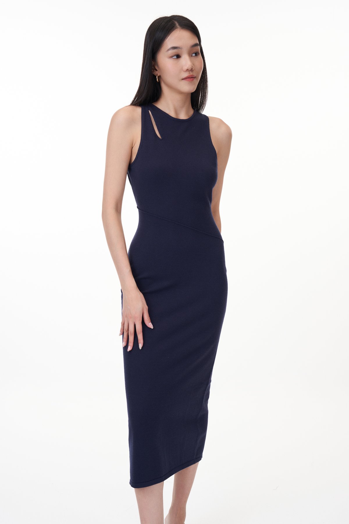 Soiree Knit Midi Dress