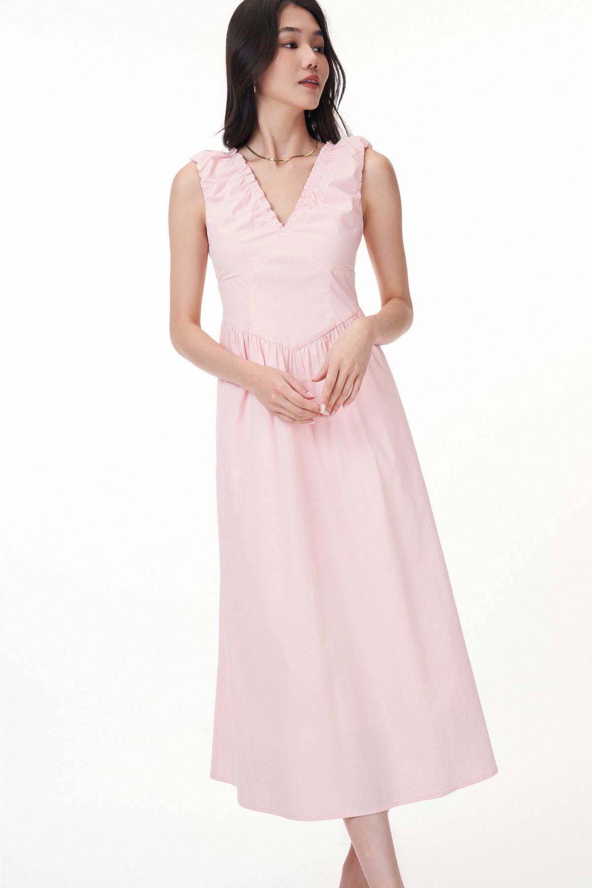 Ciera Padded Ruched Dress
