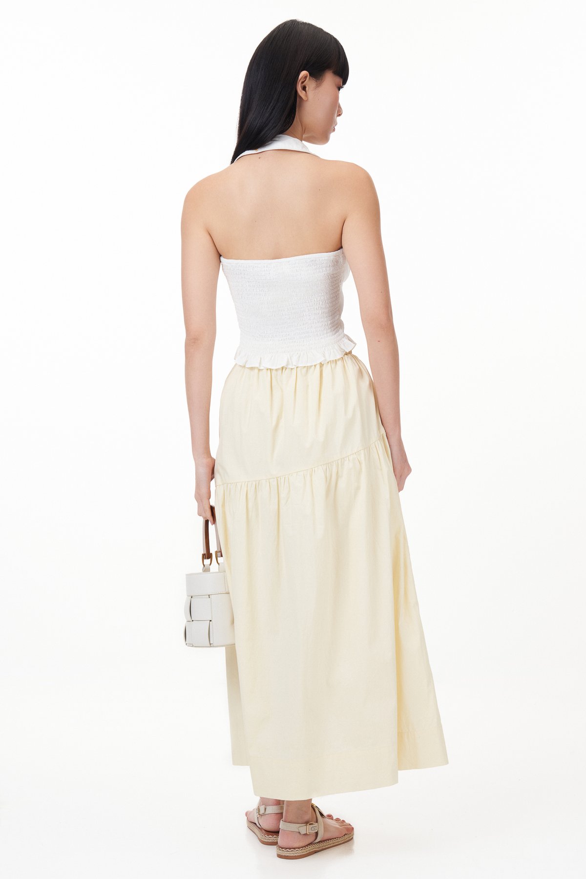 Clarise Padded Embroidered Top