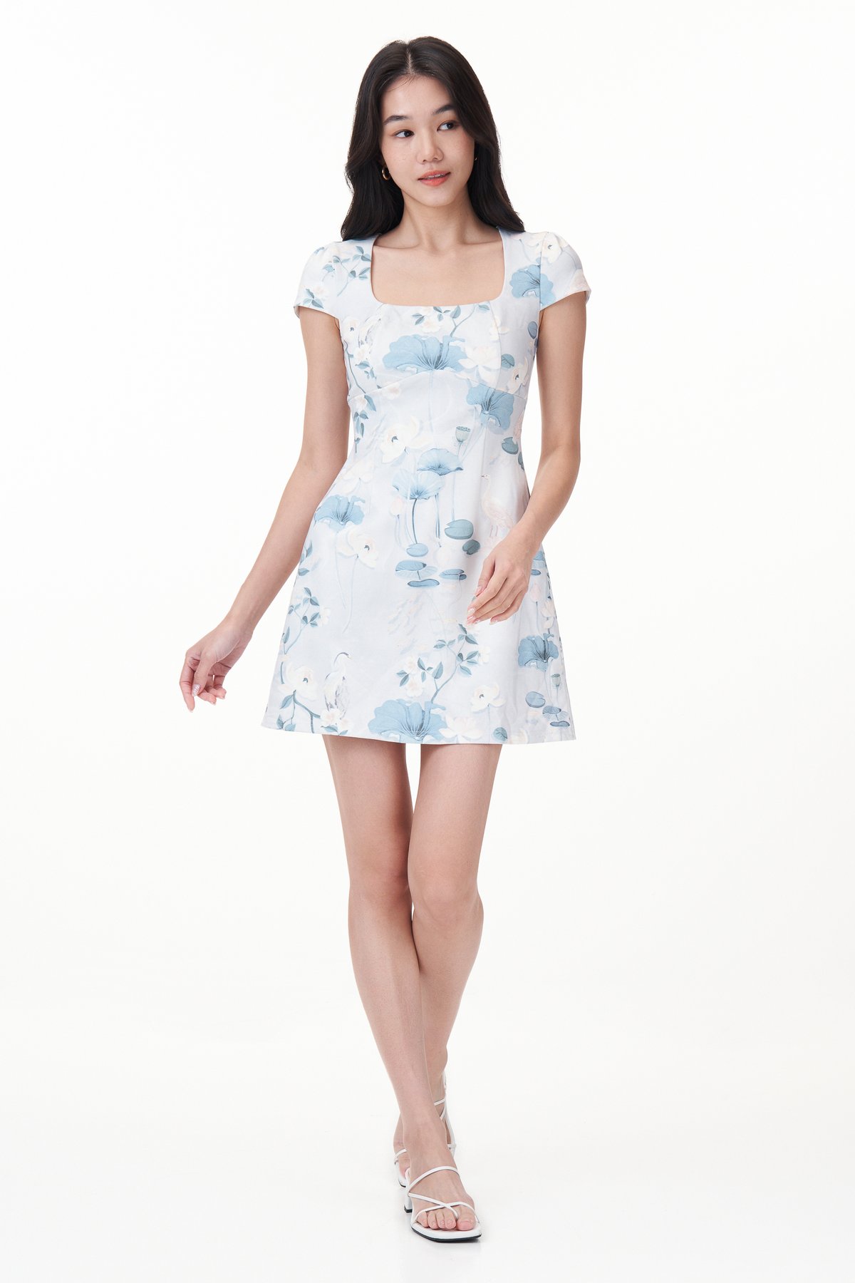 Danile Padded Dress Romper