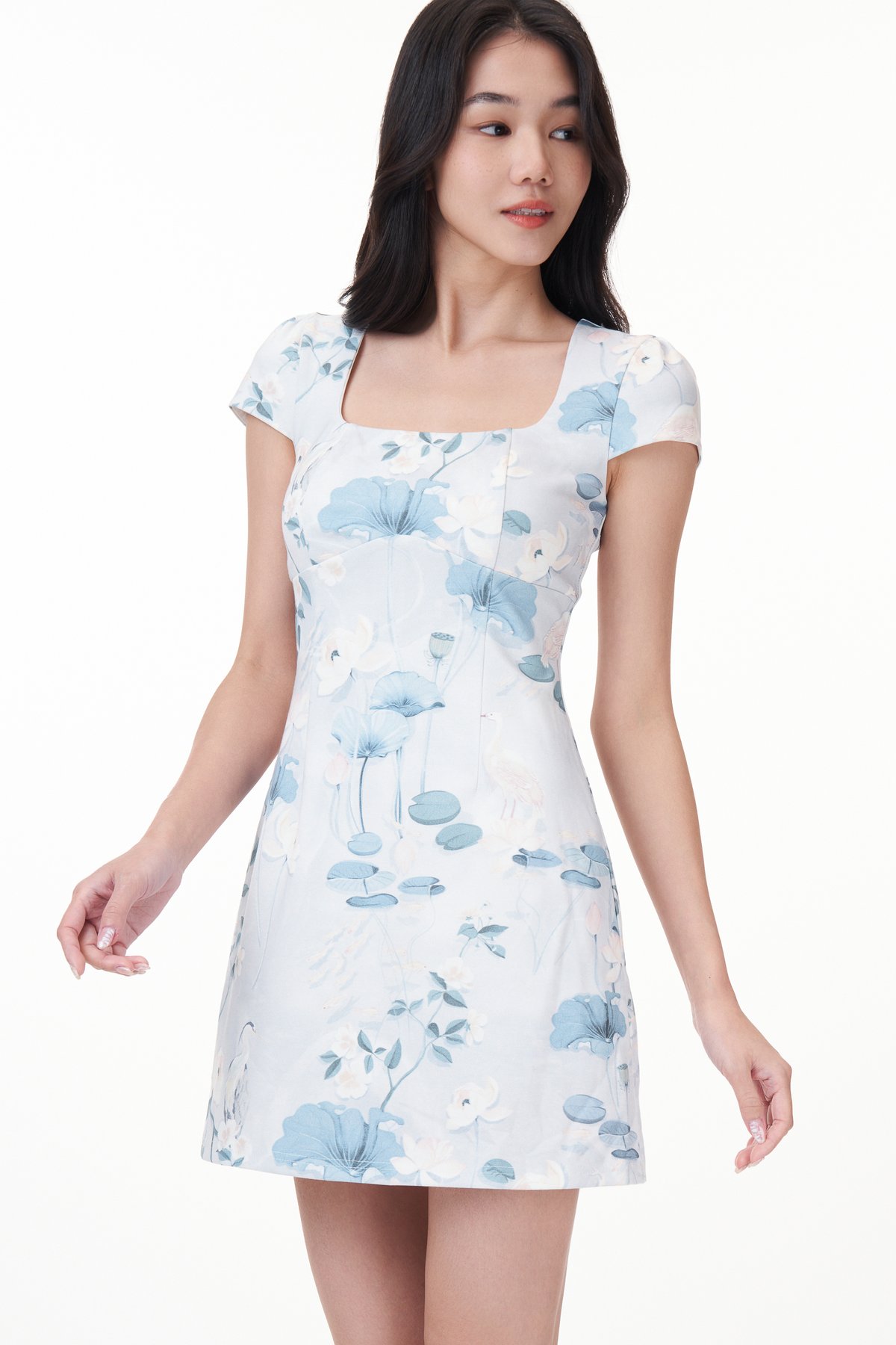 Danile Padded Dress Romper