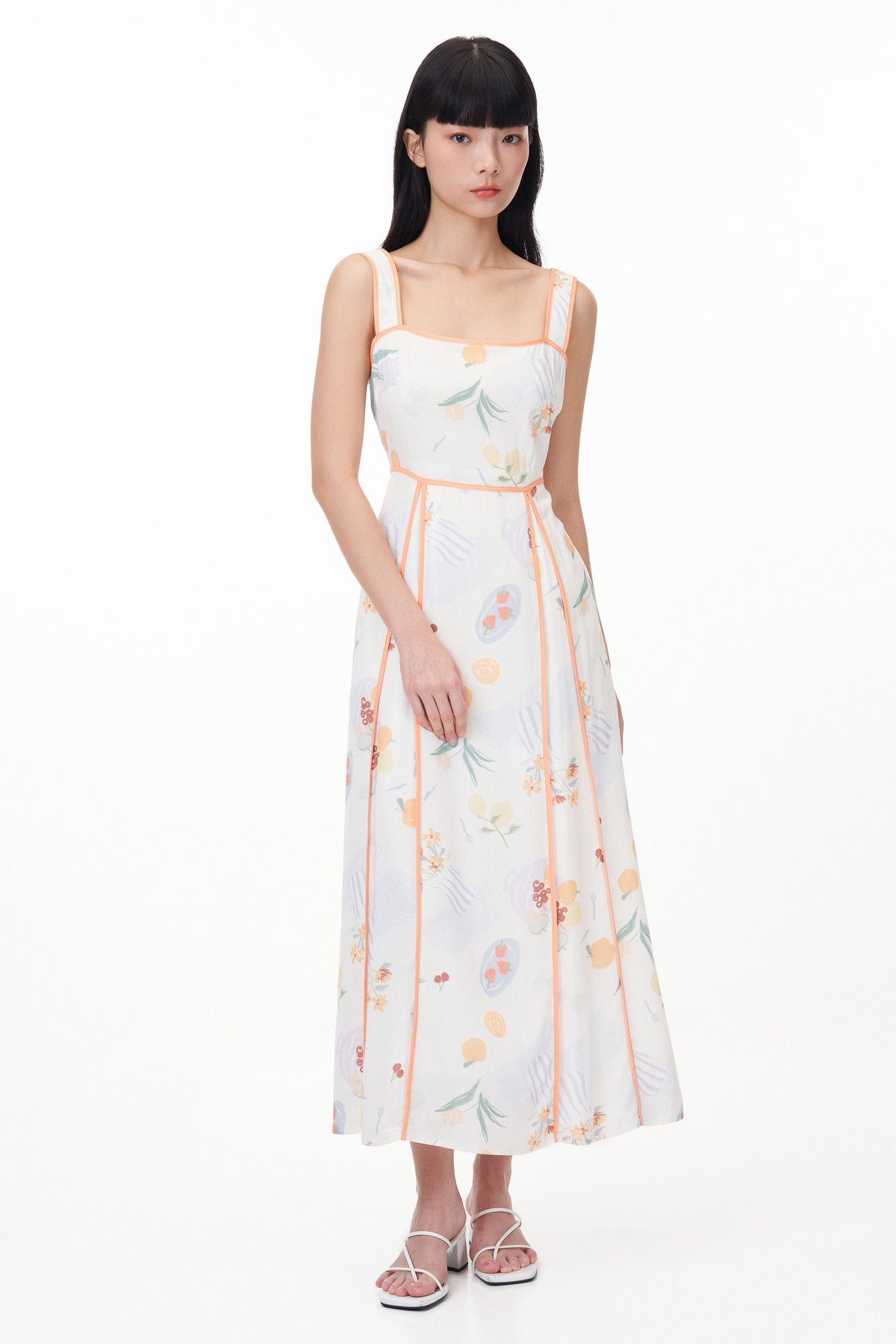 Darcie Contrast Trim Dress
