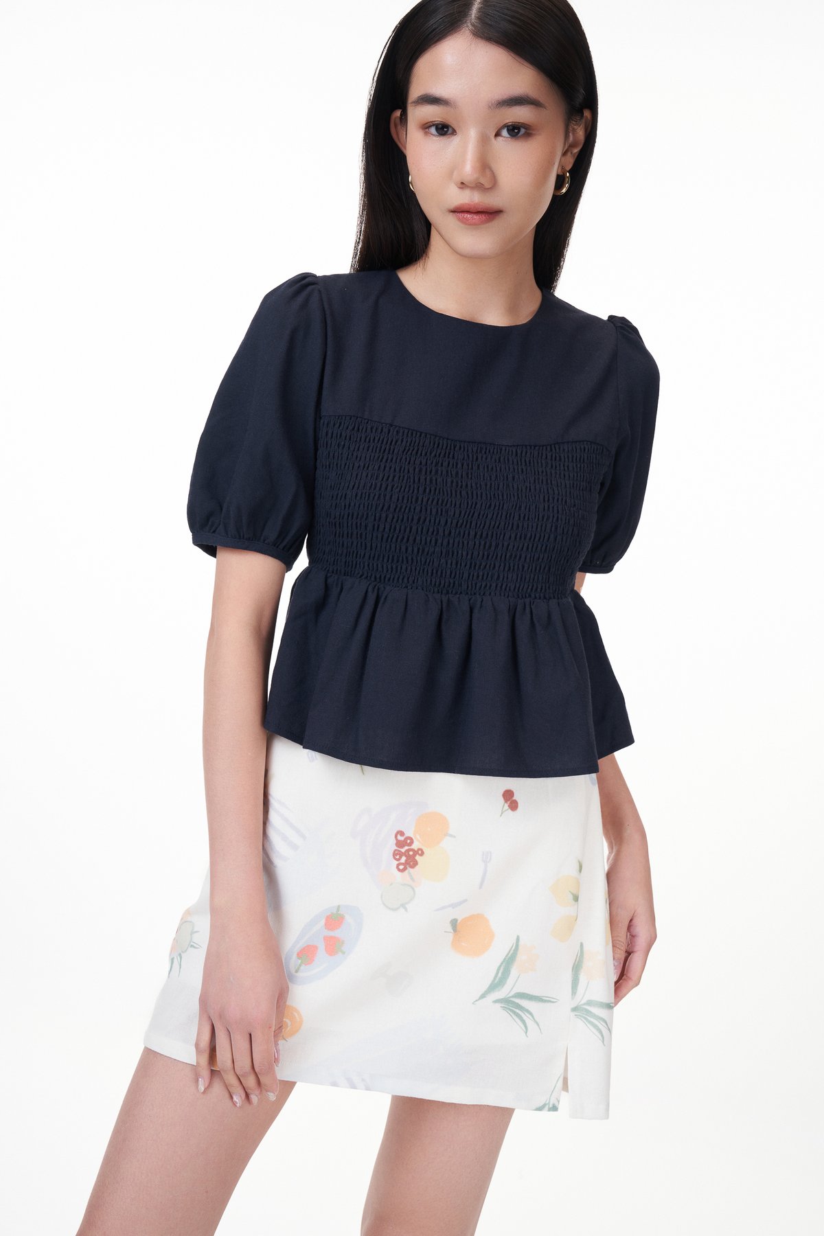 Keson Smocked Top