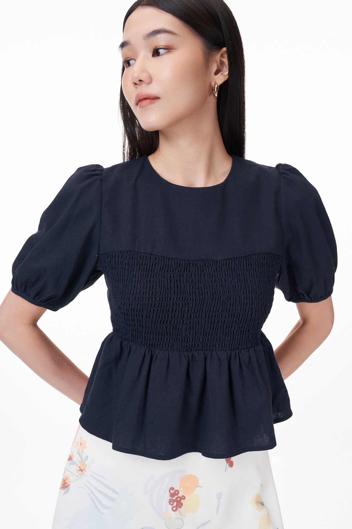Keson Smocked Top