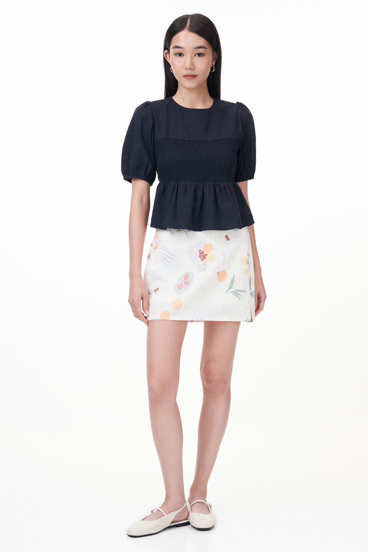 Keson Smocked Top
