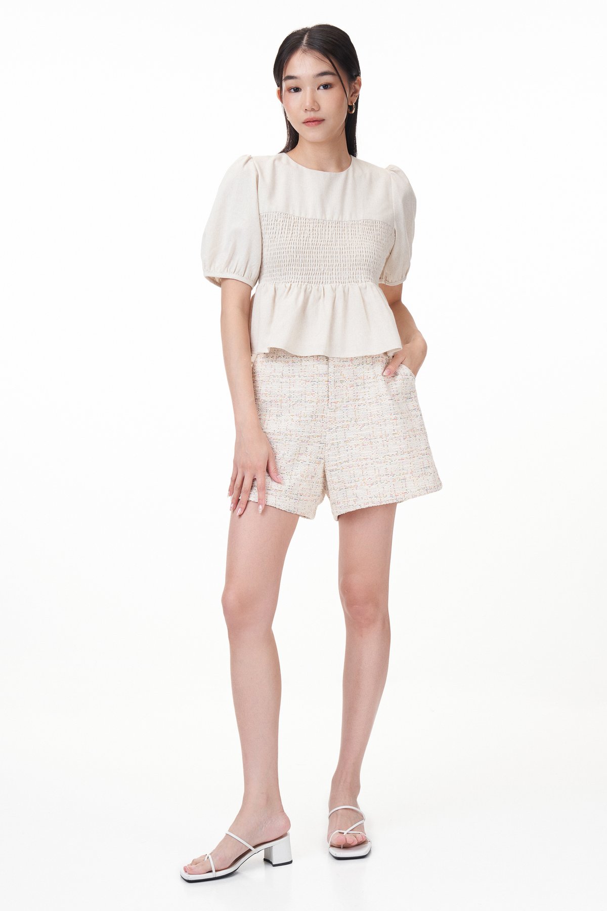 Keson Smocked Top